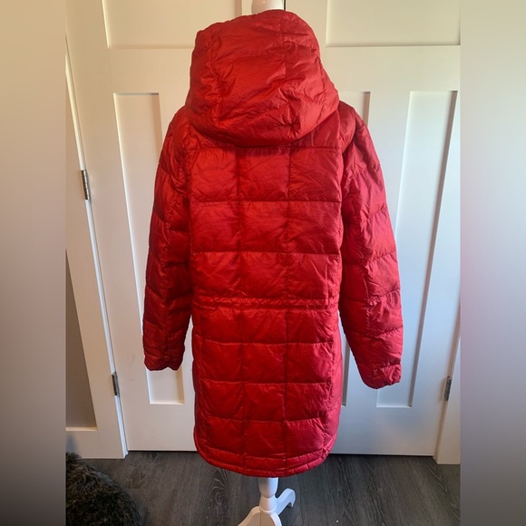 Vintage Eddie Bauer Red Goose down Coat size large - Picture 6 of 12